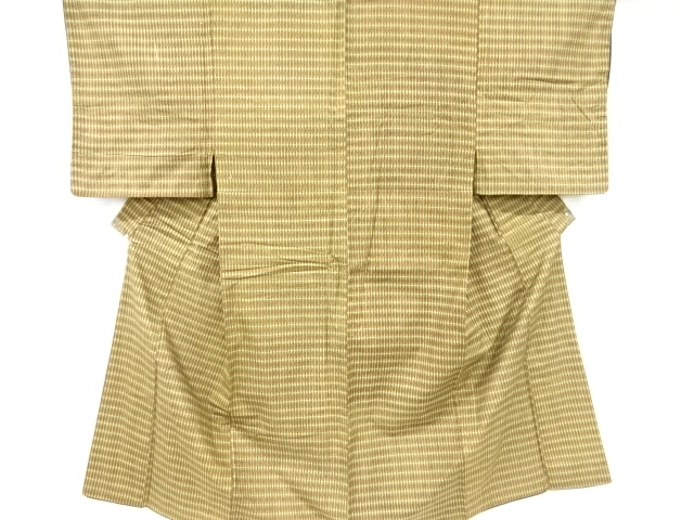 JAPANESE KIMONO / ANTIQUE MENS KIMONO / CALICO / ABSTRACT PATTERN